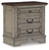 Lodenbay Antique Gray Three Drawer Night Stand