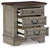 Lodenbay Antique Gray Three Drawer Night Stand