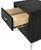 Lucinda Nightstand Black