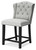 Jeanette Linen Upholstered Barstool (Set of 2)