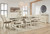 Bolanburg Brown / Beige 11 Pc. Dining Table, 8 Side Chairs, Sever
