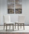 Anibecca Gray / Off White 7 Pc. Dining Room Table, 4 Side Chairs, Bench, Server