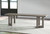 Anibecca Gray / Off White 7 Pc. Dining Room Table, 4 Side Chairs, Bench, Server