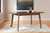 Lyncott Brown / Yellow 5 Pc. Butterfly Extension Table, 4 Side Chairs