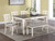 Rowan 6 Piece Dinette Set With Bench