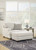 Brebryan Flannel Chair And A Half, Ottoman
