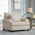 Rilynn Linen 2 Pc. Chair And A Half, Ottoman