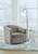 Bramner Charcoal Swivel Accent Chair