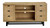 Freslowe Light Brown / Black LG TV Stand W/Fireplace Option
