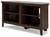 Camiburg Warm Brown Small Corner TV Stand