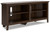 Camiburg Warm Brown Medium Corner TV Stand