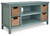 Mirimyn Teal TV Stand