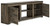 Trinell Brown 72" TV Stand W/Fireplace Option