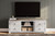 Willowton Whitewash 72" TV Stand W/Fireplace Option