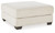 Lerenza Birch Oversized Accent Ottoman