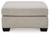 Mahoney Pebble Oversized Accent Ottoman