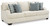 Valerano Parchment Queen Sofa Sleeper