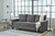 Rannis Pewter 2 Pc. Queen Sofa Sleeper, Rocker Recliner