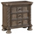 4 Piece California King Bed Set Dark Brown
