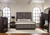 Durango California King Bed 4 Piece Set Dark Gray