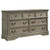 Manchester California King Bed 5 Piece Set Light Gray