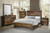 Sidney 4 Piece Bedroom Set Brown