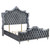 5 Piece Set Eastern King Bed Gray