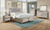 Bling Game 5 Piece Bedroom Set Pearl Silver