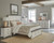 Hillcrest Eastern King Bed 4 Piece Set White