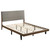 Mays King Bed 4 Piece Set Brown