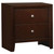 Serenity Queen 4 Piece Set (Bed, Nightstand, Dresser, Mirror) Brown