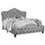 Bella California King Bed Gray