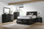 Briana California King Storage Bed Black