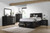 Briana California King Storage Bed Black