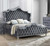 California King Bed Gray