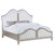 Evangeline California King Bed Pearl Silver