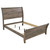 Frederick California King Bed Brown