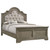 Manchester California King Bed Light Gray