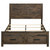Woodmont California King Bed Brown