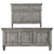 Avenue Platform Bed King Dark Gray
