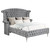 Deanna Eastern King Bed Gray