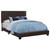 Dorian Upholstered Bed Eastern King Brown