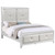 Eastern King Bed Pearl Silver