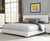 Felicity Eastern King Led Bed White Wood