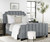 Fiona King Bed Gray