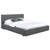 Gregory King Bed Gray