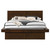 Jessica Eastern King Bed Brown