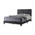 Mapes Upholstered Bed Eastern King Gray