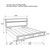 Miranda Eastern King Bed White