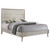 Ramon Eastern King Bed Pearl Silver